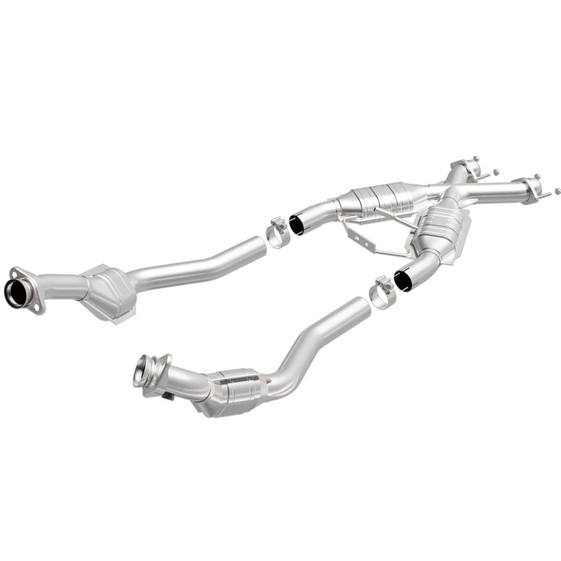 LEED Brakes 2N6 8 in Dual Power Booster ,1-1/8in Bore Flat Top Master (Chrome)