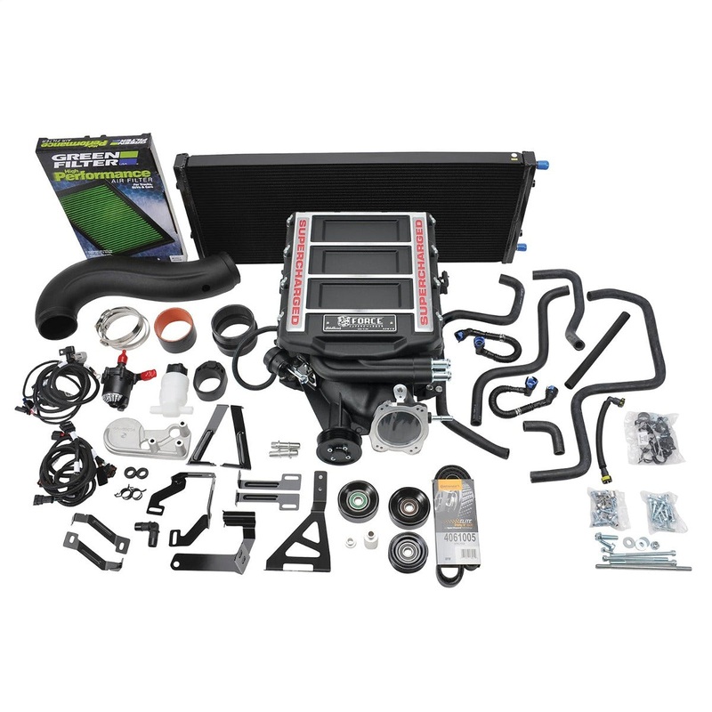 Patriot Exhaust H8019-B Street Rod SBC Tight Tuck Black