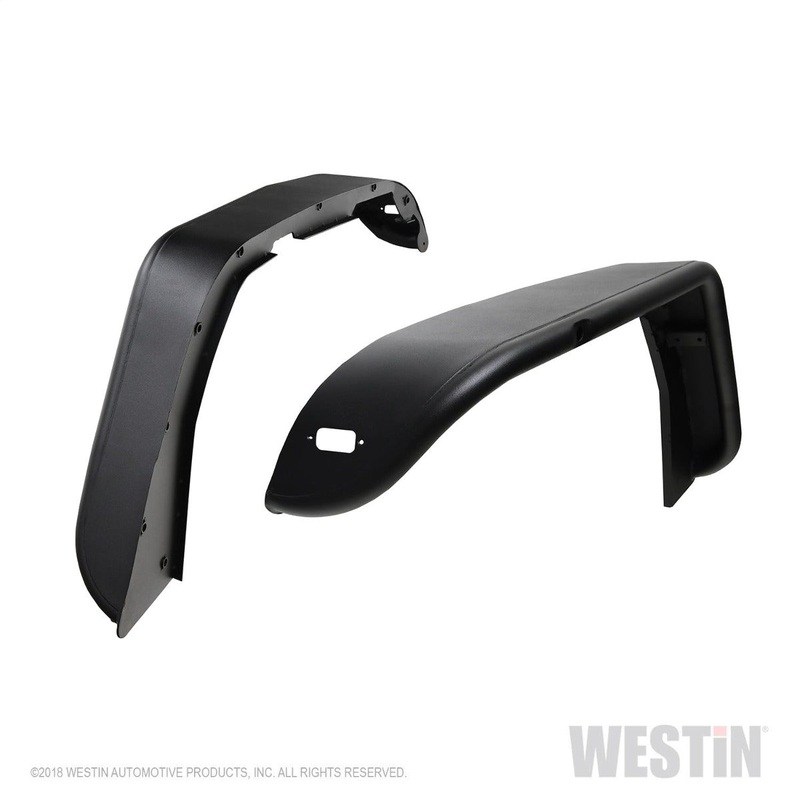 Stampede Automotive Accessories 8412-5 Ruff Riderz Fender Flares 4pc Black Textured