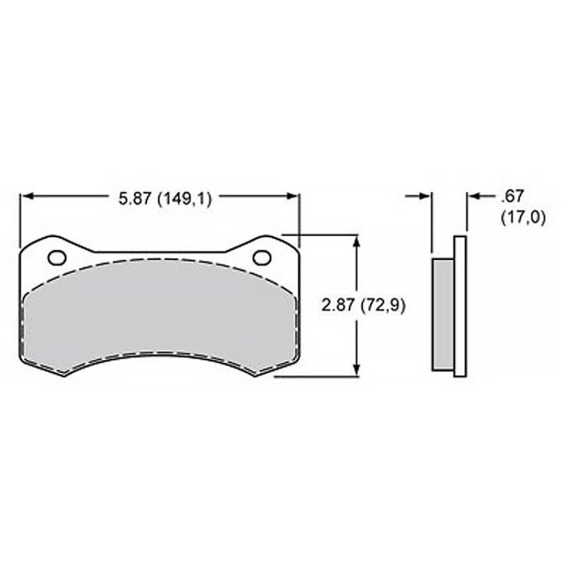 BROTHERS GMT400 Rear Impact Strip – RH pn 04-426